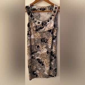 STYLE AND COMPANY Elegant Paisley Print Dress